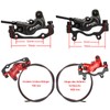 JFOYH Zoom HB876e Hydraulic eBike Brake Upgrade Kit - 4