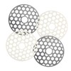 Qrity 4 Pcs Shower Stall Drain Protector, Hair Catcher, Shower