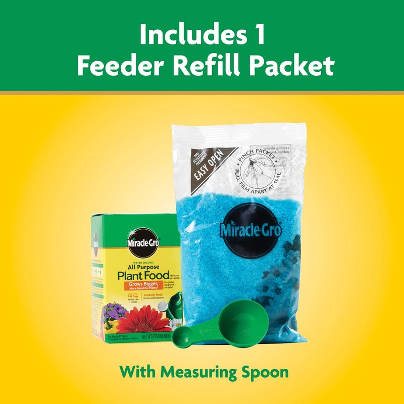 Miracle-Gro Water Soluble All Purpose Plant Food, Fertilizer for Indoor