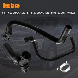 Upper Radiator Hose Y-Connector Lower Fit for Ford F150 5.0L 2011-2020
