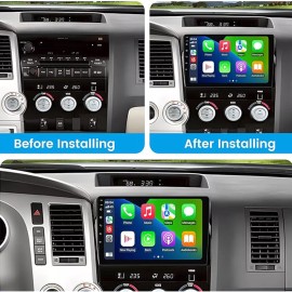 Jingelsye For Toyota Tundra 07-13 Sequoia 08-18 Carplay Car Stereo GPS Navi BT Radio Camer