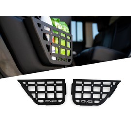 Slim Rear Door Molle Pockets for 2011-2018 Jeep Wrangler JK | Replaces The Weak Factory Netting | Slimmer Width for Improved Legroom | Molle Panel Design for Gear Mounting Solutions | Sold as a Pair