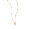 Ross-Simons Diamond-Accented C Initial Necklace in 18kt Gold Over Sterling.