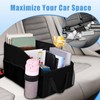 Ldex Car Seat Organizer for Back Seat Front Seat Between