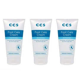 THREE PACKS of CCS Foot care Cream 175ml by CCS