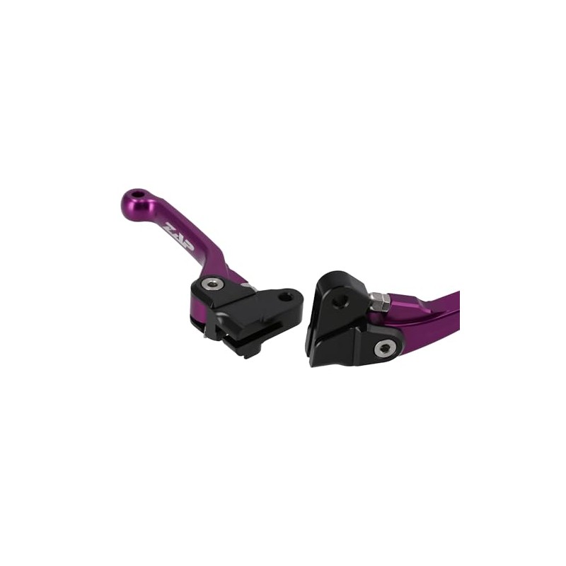 Zap Competition Lever Set for Simson Purple