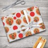 GRAPHICS & MORE Giraffe Orange Circle Gift Wrap Wrapping Paper