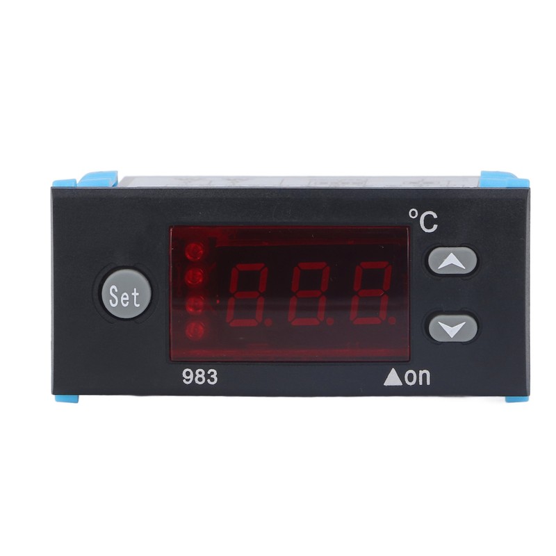 Temperature Controller Cooling Heating Multifunctional Thermostat with Dual Sensor AC220V