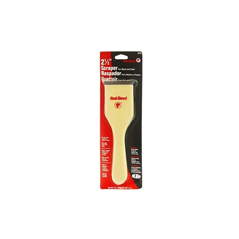 Red Devil 3050 2-1/2" Double-Edge Paint Scraper