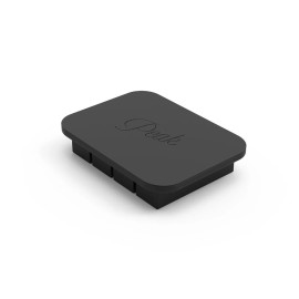 W&P Peak Silicone Collins Ice Tray w/ Protective Lid | Charcoal | Easy to Rem...