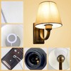 Lysed Wall Sconce Vintage Style Wall Light Fixture, Classic Wall