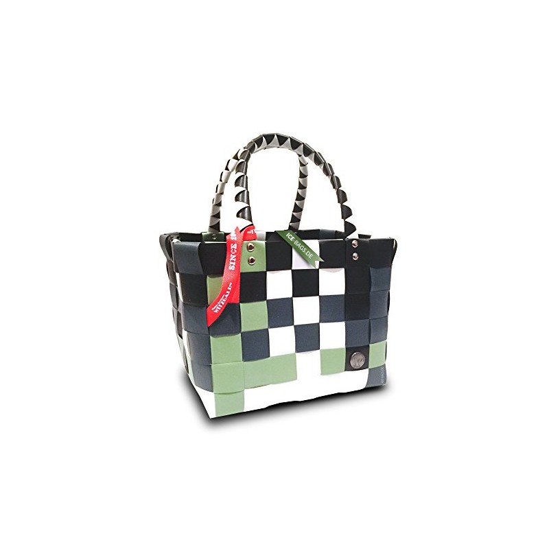Witzgall Ice Bag Shopping Shopper Mini, Green / black /