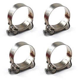 44-47mm T-Bar Clamp 304 Stainless Steel (4 Pieces)