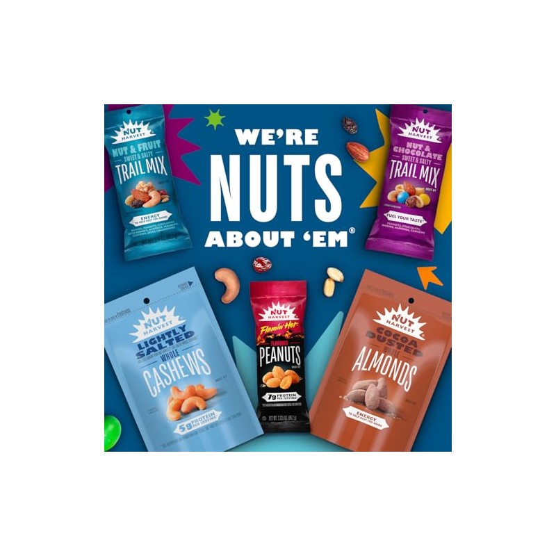 Nut Harvest, Lightly Salted Cashews, 24 Ounce Jar