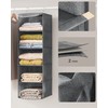 SONGMICS Hanging Wardrobe Storage Organiser, Shelves, Clothes Organiser, Space-Saving and