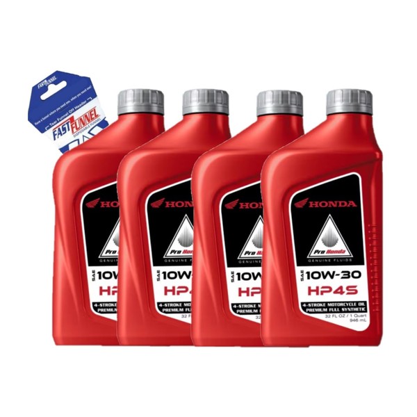 4 Pack Of 10W30 Full Synthetic 4 Stroke Engine Oil