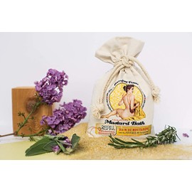 Barefoot Venus Epsom Salt Bath Soak with 100% Natural Oils 1000 g (Mustard Bath)