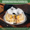 Homikit Stainless Steel Burger Bell Set (2, 18 cm)