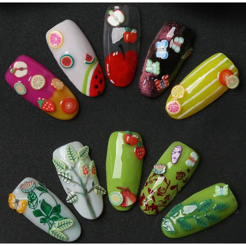 EHOPE 3000 PCS Polymer Slices Clay Slices DIY Nail Art