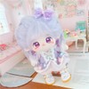 niannyyhouse Vestito per bambola da 20,3 cm, vestito con gonna