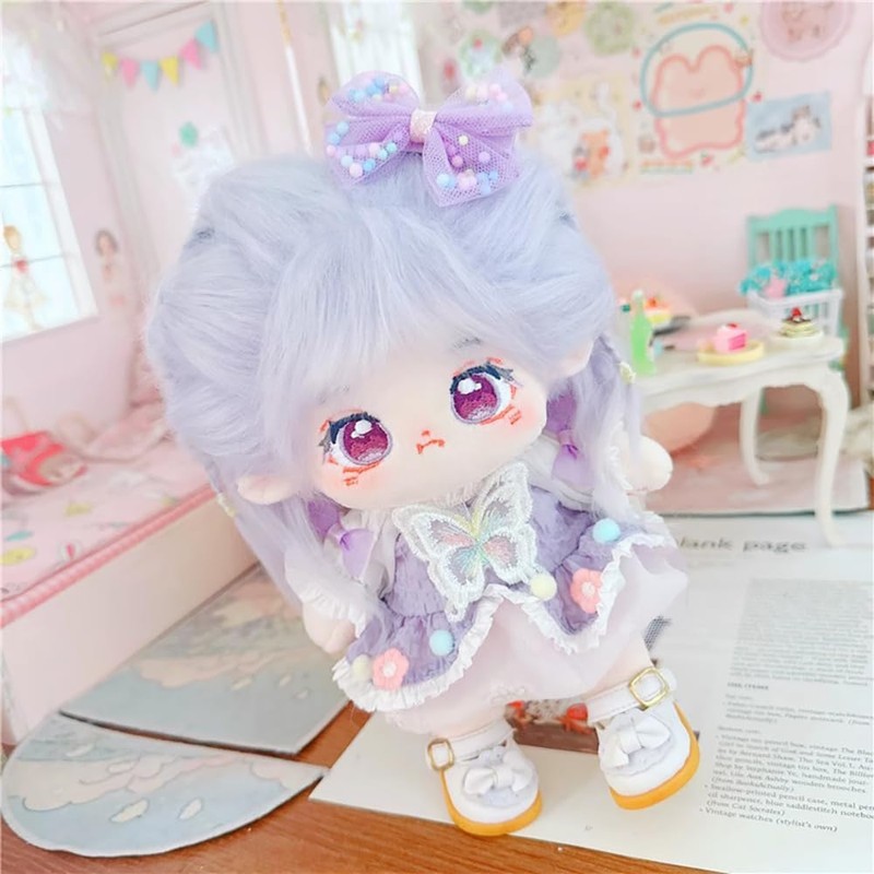 niannyyhouse Vestito per bambola da 20,3 cm, vestito con gonna