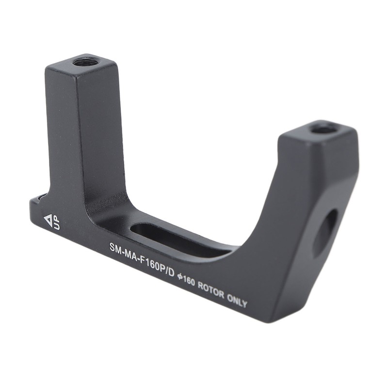 Bike Disc Brake Adapter Aluminium Alloy Black Mounting Bracket Converter