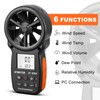 BTMETER BT-866A Pro Handheld HVAC Anemometer for CFM Air Flow,