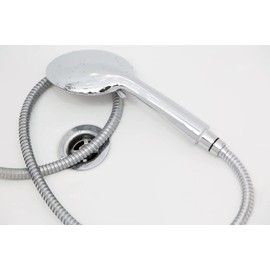 200cm Long Shower Hose - 10mm Internal Bore - Stainless Steel - for Hair Washing, Baths and Showers - UK Seller