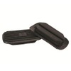 Korsteel Two Bar Stirrup Iron Treads, Black, 4.5"