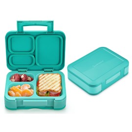 Sunhanny Bento Box Adult Lunch Box,1150ml/30oz Lunch Containers for Adults Men Women, Lunchable Containers Green