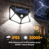 100 LED Solar Wall Light for Outdoor Lighting – Motion