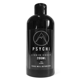 Psychi | 200ml Liquid Chalk | Gym Chalk | Ultimate dust free grip | Formulated for Crossfit Gym Bouldering Rock Climbing Gymnastics Weightlifting Pole Dancing Powerlifting and more.