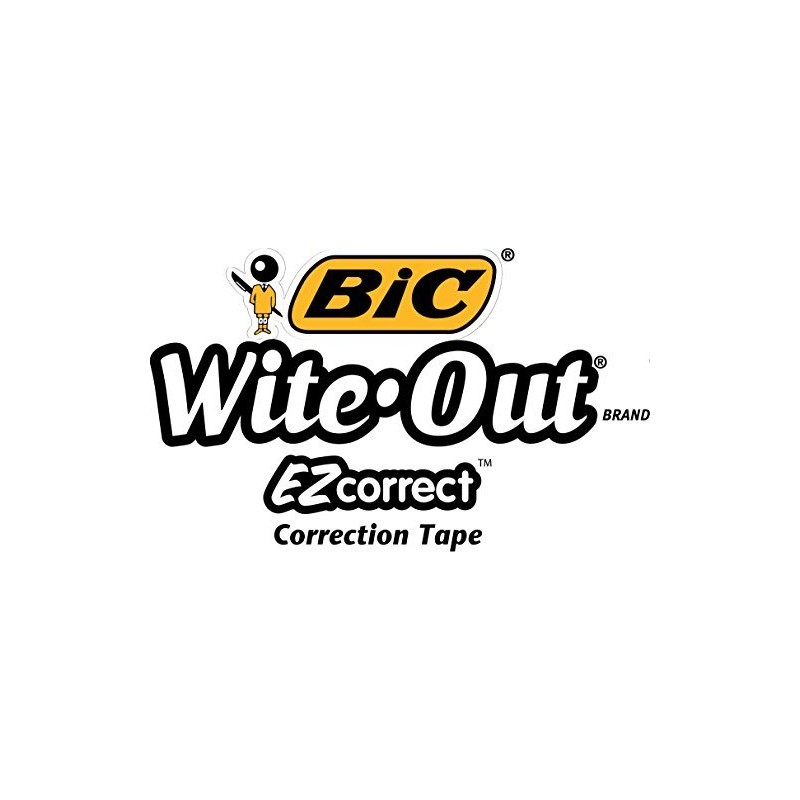BIC Wite-Out Brand EZ Correct Correction Tape, 6-Count