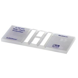 neoChoice Hecht Glass Counting Chamber According to Neubauer, Double, Transparent
