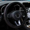 Car Steering Wheel Cover for 14.5–15 Inch Wheels – PU
