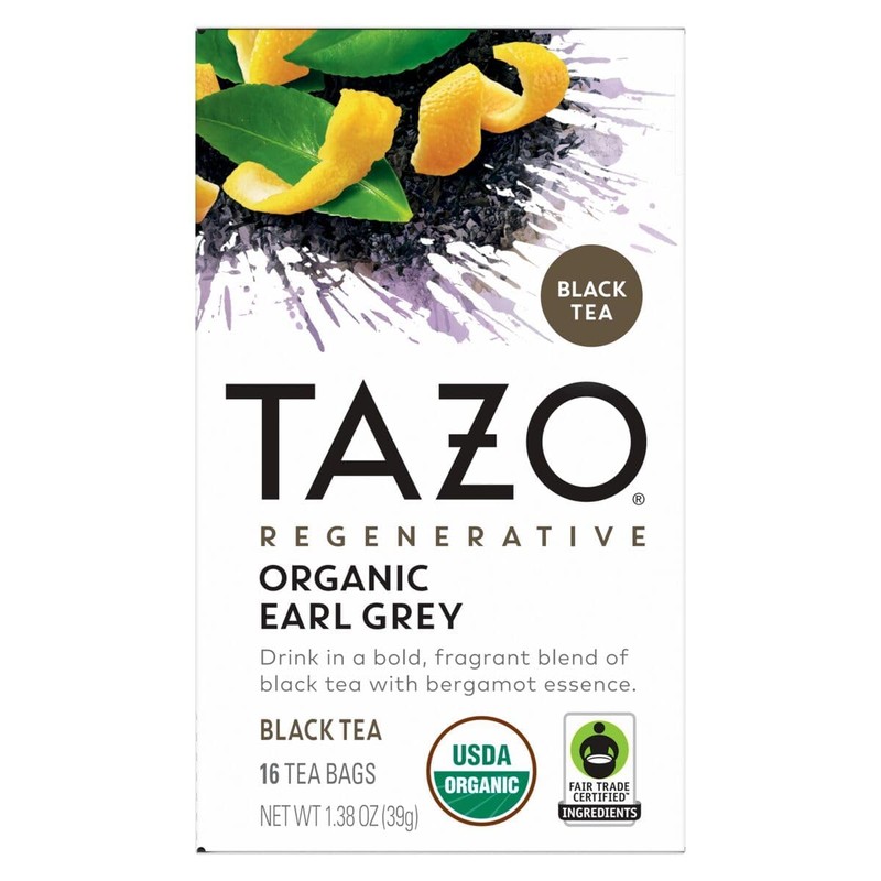 TAZO Organic Black Tea, (Awake, Chai, Zen, Calm, Mint, Earl
