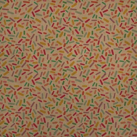GRAPHICS & MORE Colorful Confetti Sprinkles Premium Kraft Roll Gift Wrap Wrapping Paper