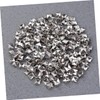 COHEALI 200pcs 10mm Square Metal Studs Spikes for DIY Punk