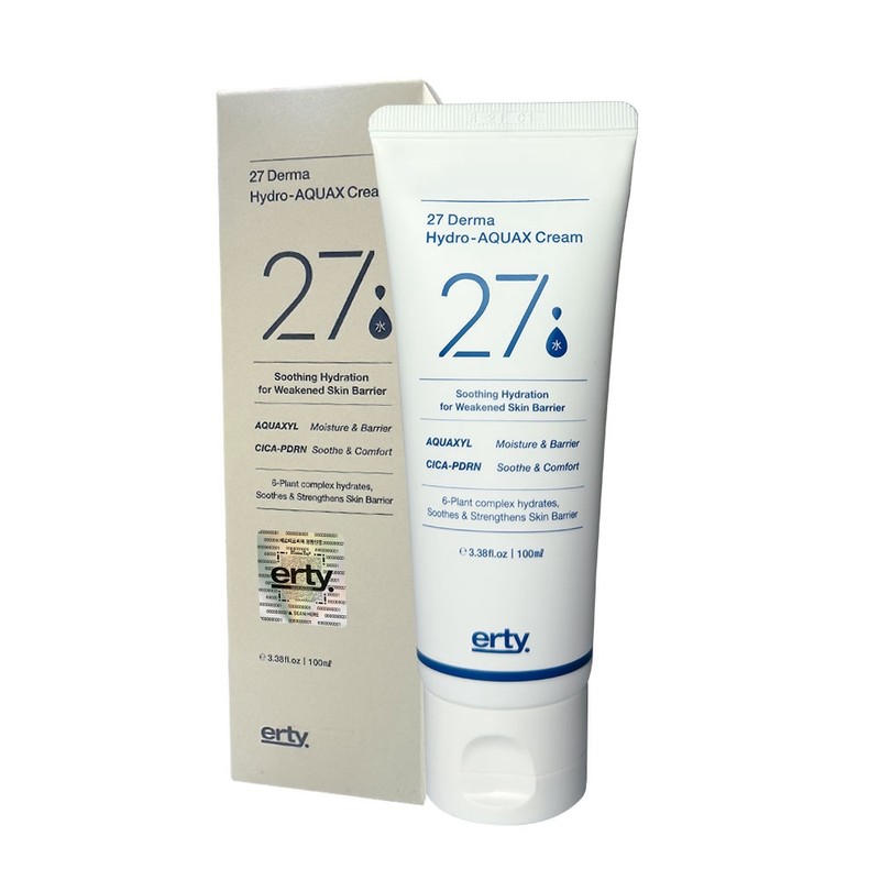 Erti 27 Moisture Cream Cica PDRN Derma Hydro AquaX Cream