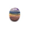 Seven Chakra Rainbow Stress Relief Worry Stone Healing Crystals Gift