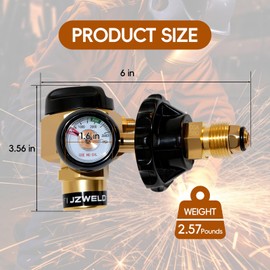 JZWELD VN-500 Nitrogen Purging Regulator