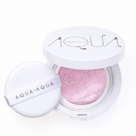 Aqua Organic Cushion Compact Color Base Refill Makeup Foundation, Pink, 9 Grams (x1)