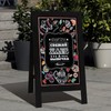 TEAKMAMA Chalkboard, A Frame Chalk Board Sign Board, 40" x
