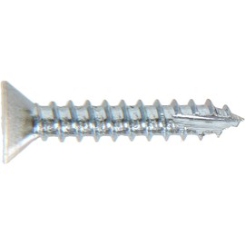 The Hillman Group 45413 #7 x 1-1/4" White Flat-Head Phillips Wood Screw, 20-Pack