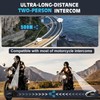 Motorcycle Helmet Headset 2 Riders 500M Helmet Communication System S2