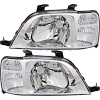 jpautowholesale For 1997-2001 Honda CRV Headlight Halogen Set Driver and