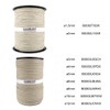 Kanirope® Hanfseil Seil Hanf HEMPBRAID 1,5mm 100m 8-fach geflochten
