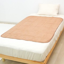 Waterproof Sheet Large Size [Large Size/Flat Type] Long Pile 39.4 x 55.1 inches (100 x 140 cm), Fully Washable Bedwetting Sheets