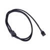 Phobya 4Pin PWM Verlängerung 90cm - Schwarz