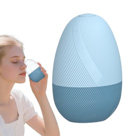 Face Roller Ice | Eye Puffiness Massager | Egg Shaped Skin Firming Roller Mold for Women Travel Spa Home Post-Workout Night Morning Gym Recovery